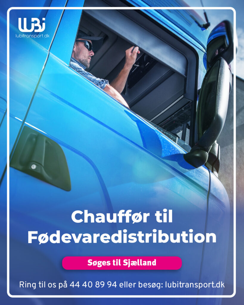 Chauffør til Fødevaredistribution
