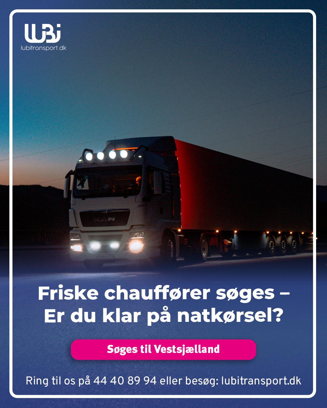 Friske chauffører søges – Er du klar på natkørsel?