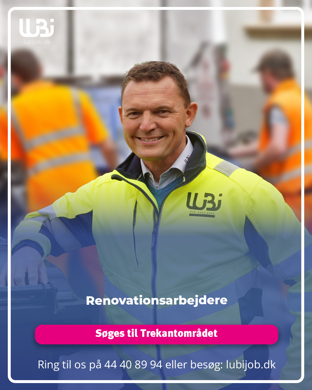 Renovationsarbejdere søges til Trekantområdet