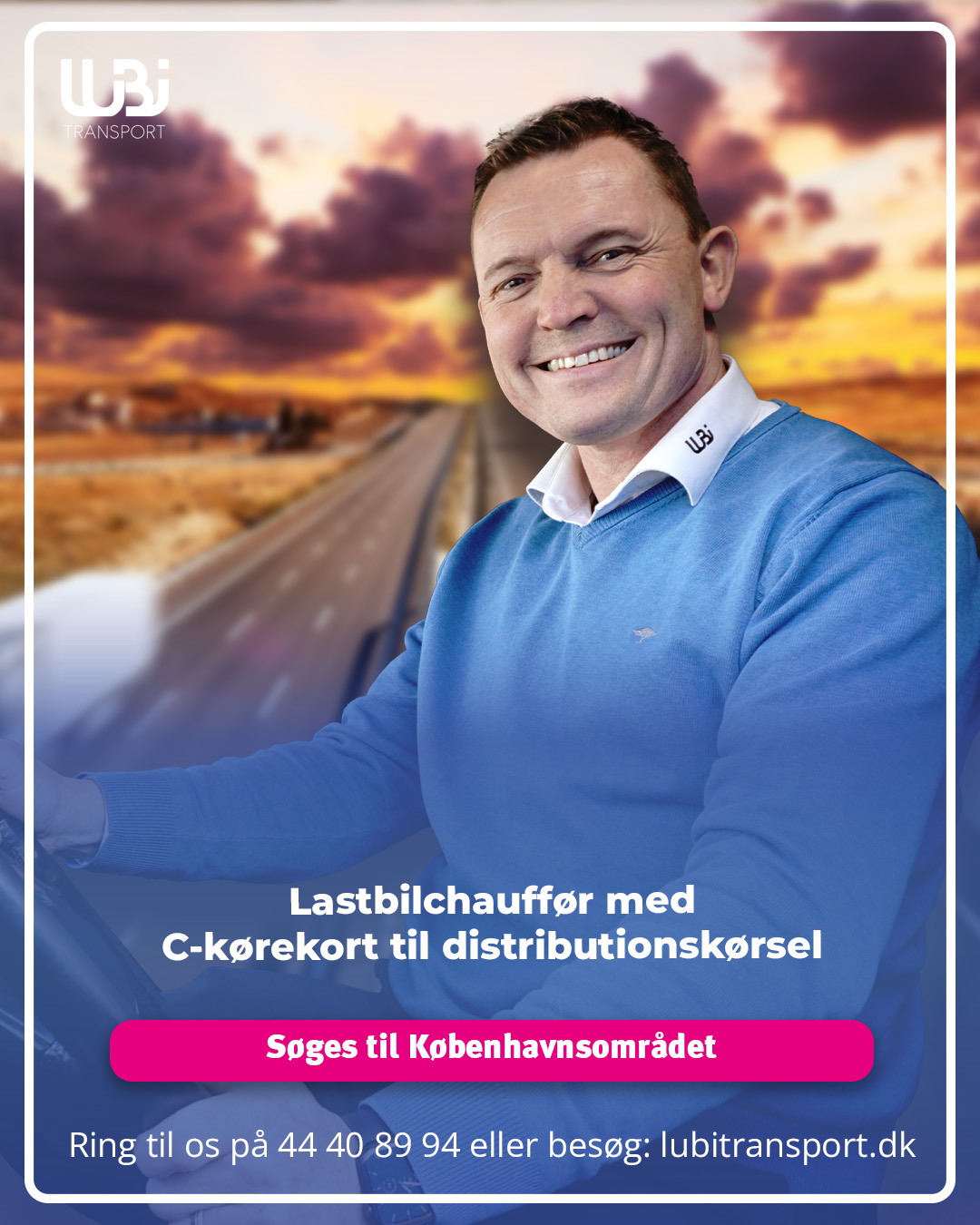 Lastbilchauffør med C-kørekort til distributionskørsel i Københavnsområdet